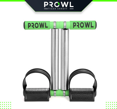 PROWL by Tiger Shroff Double Spring Tummy Trimmer for Men & Women Belly Fat Abs Exercise Equipment Ab Exerciser(Green)