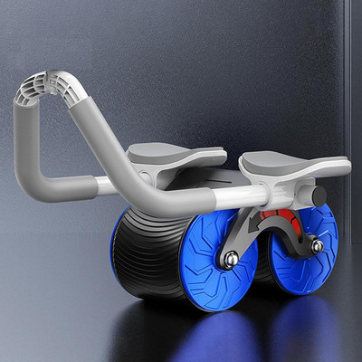 FINARO Professional Ab Roller Wheel Fitness Equipment Home Gym Ab Machine Workout Blue Ab Exerciser(Multicolor)