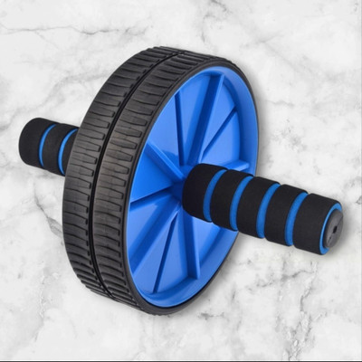 zxxxt Fitness AB Wheel / AB Roller Dual Wheel Core Trainer_120 Ab Exerciser(Blue)