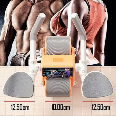 SeaRegal Ab-Roller-Abs-Workout-Abdominal-Exercis Ab Exerciser(Multicolor)