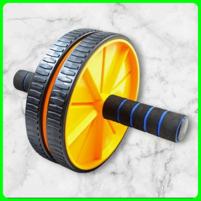 zxxxt Fitness AB Wheel / AB Roller Dual Wheel Core Trainer_743 Ab Exerciser(Multicolor)