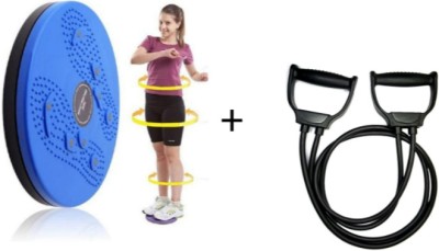 BOLDHIGH Combo Tummy Twister With Abs Tummy Trimmer Useful For Figure Tone-Up Ab Exerciser(Multicolor)