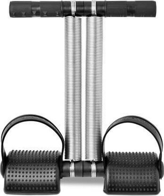 LIVOX Double Spring Tummy Trimmer|Abs Exercise & Body Toner Gym (Black) Ab Exerciser(Black, Silver)