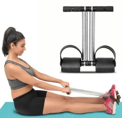 BOLDHIGH Tummy Trimmer with Double Spring for Burn Calories & Tone Muscles Ab Exerciser(Black)