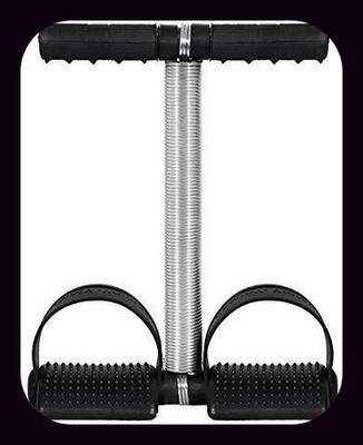 Athlian New_Single Spring Tummy Trimmer-Waist Trimmer-Abs Exerciser-Body Toner Ab Exerciser(Black)