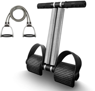 RASCO DOUBLE SPRING TRIMMER WITH TONNING TUBE Ab Exerciser(Black)