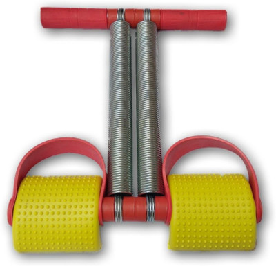 GJSHOP AB exerciser tummy trimmer double spring steel home & Gym fitness EY84(Yellow) Ab Exerciser(Yellow)