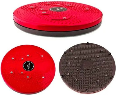 IRONCORE 2 in 1 tummy twister cum acupressure mat with magnets for Ab Exerciser(Multicolor)