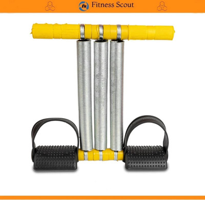 zxxxt New Trimmer Triple Spring Ab Exerciser Multipurpose Fitness Equipment Unisex Ab Exerciser(Yellow)