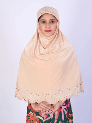 TEXNOVA Polyester Abaya(Beige)