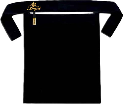 CRENCH CREATION Chiffon Solid Naqab(Black)