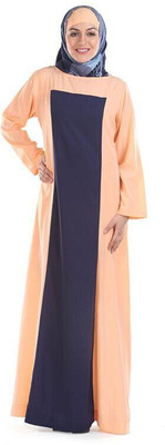 FORELEVY Polyester Solid Abaya(Multicolor)