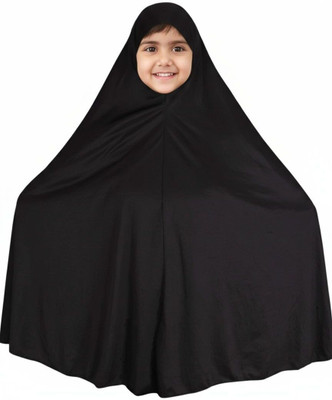 Hizab Polyester Burqa(Black)