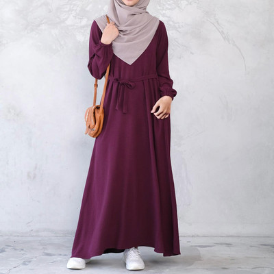 MM COLLECTION Kashibo Self Design Burqa(Purple)