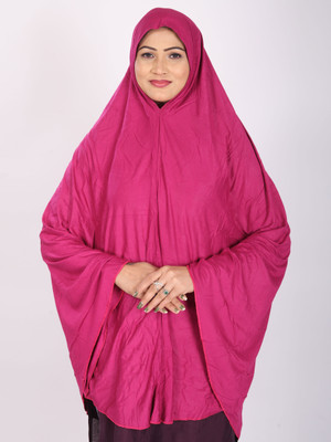 TEXNOVA Polyester Abaya(Pink)