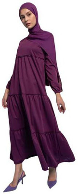 SARINKU Polyester Abaya(Multicolor)