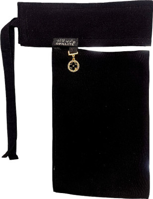 Opalite Chiffon Solid Naqab(Black)
