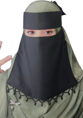 CRENCH CREATION Nida Matte Solid Naqab(Black)