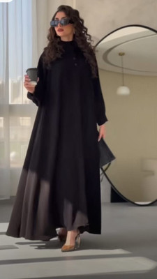 NOORI Cotton Blend Burqa(Black)