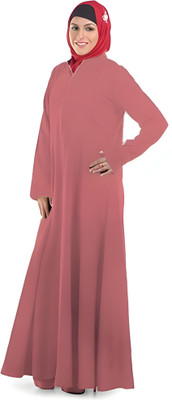 Momin Libas Polyester Abaya(Maroon)
