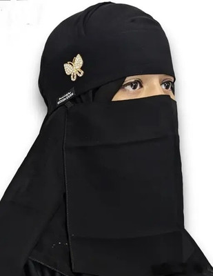 Dhyeyu Self Design, Solid Chiffon Girls Fancy Scarf