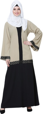 Momin Libas Polyester Abaya(Multicolor)