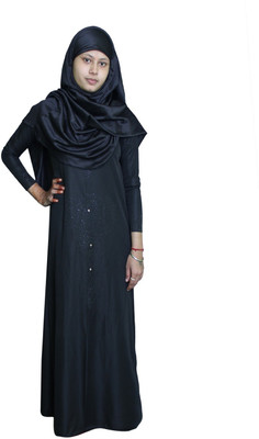 ASFIRK AFIFA Polyester Abaya(Black)