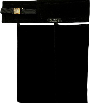 Opalite Chiffon Solid Naqab(Black)