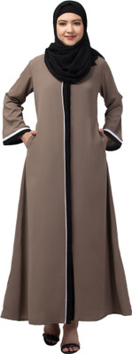 subeda collection Nida Matte Self Design Abaya(Beige)