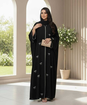 RBH Cotton Blend Abaya(Black)