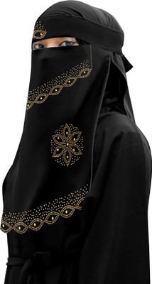 PD Zone Chiffon Naqab(Black)