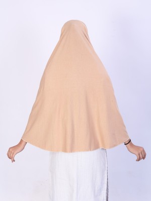 TEXNOVA Polyester Self Design Abaya(Beige)