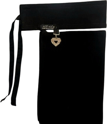 Opalite Chiffon Solid Naqab(Black)