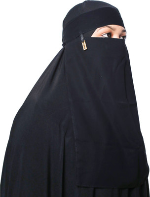 PD Zone Chiffon Abaya(Black)