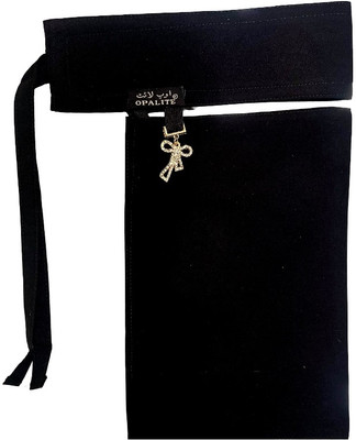 Opalite Chiffon Solid Naqab(Black)