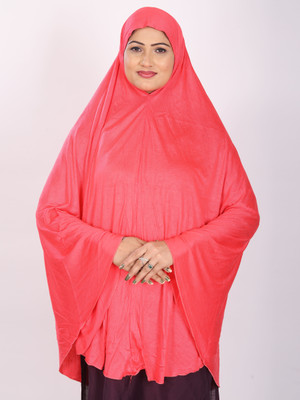 TEXNOVA Polyester Abaya(Red)