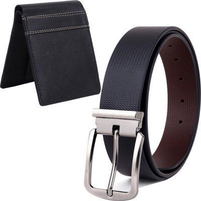 LOOPA Wallet & Belt Combo(Black)