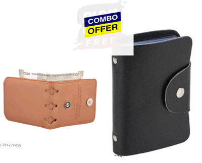 TPM Card Holder & Wallet Combo(Multicolor)