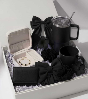 meravivgh Card Holder & Wallet Combo(Black)