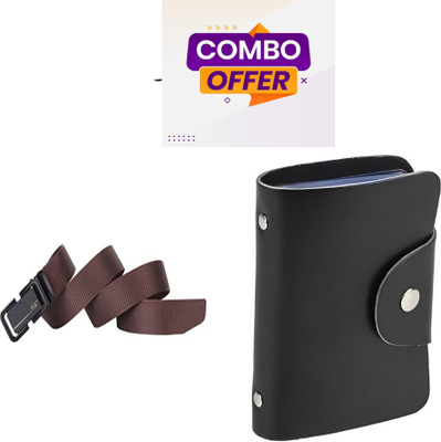 TPM Card Holder & Belt Combo(Multicolor)
