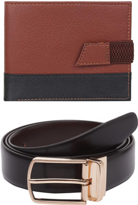 Amicraft Wallet & Belt Combo(Tan)
