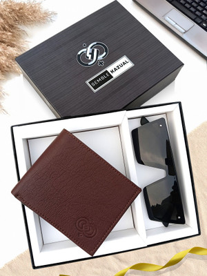 SEMBLE KAZUAL Sunglass & Wallet Combo(Multicolor)