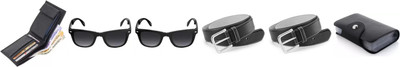 KAIN Watch, Sunglass & Wallet Combo(Multicolor)