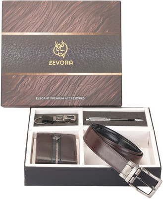 ZEVORA Wallet & Belt Combo(Multicolor)
