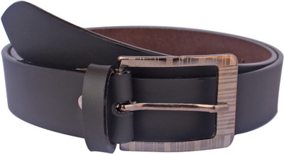 METRONAUT Men Casual Black Synthetic Belt
