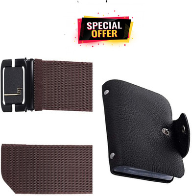 TPM Card Holder & Belt Combo(Multicolor)