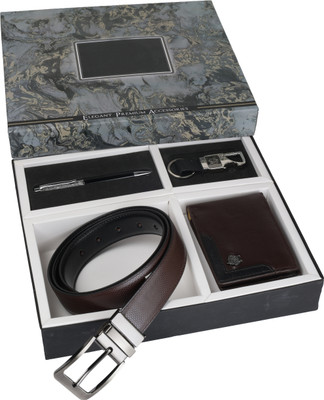 SAZARA Men Casual, Formal Brown Genuine Leather Reversible Belt
