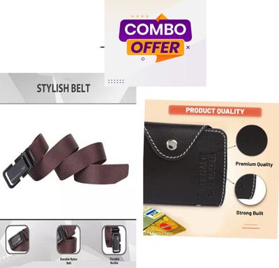 TPM Card Holder & Belt Combo(Multicolor)