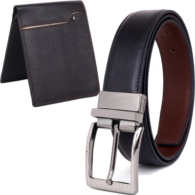 LOOPA Wallet & Belt Combo(Black)