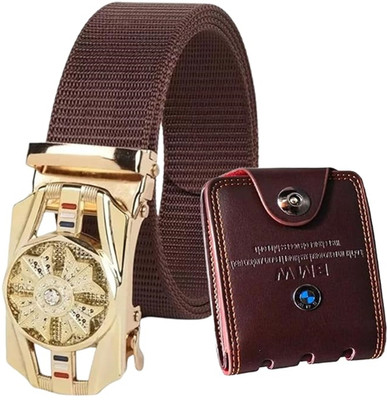 Daller Wallet & Belt Combo(Tan)